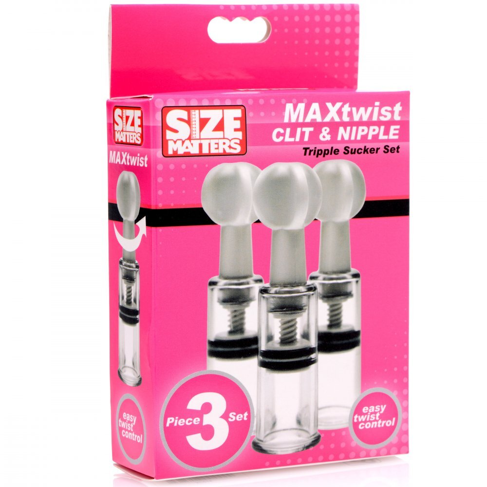 Size Matters Max Twist Clit and Nipple Triple Sucker Set-3