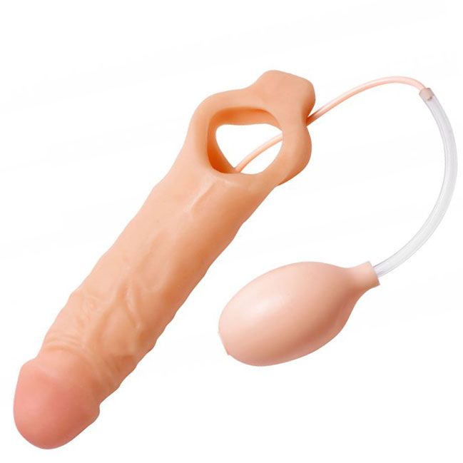 Size Matters Realistic Ejaculating Penis Sheath-1