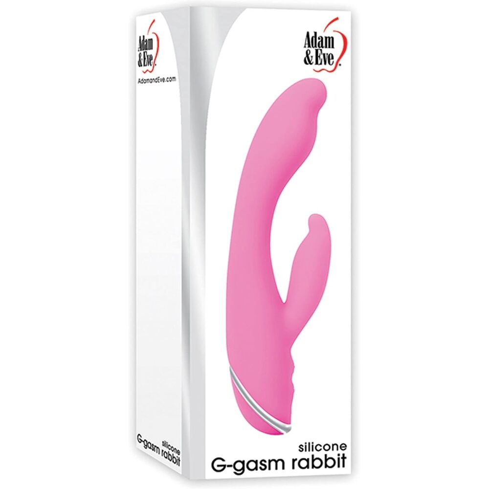 Adam And Eve Silicone GGasm Rabbit Vibrator-3