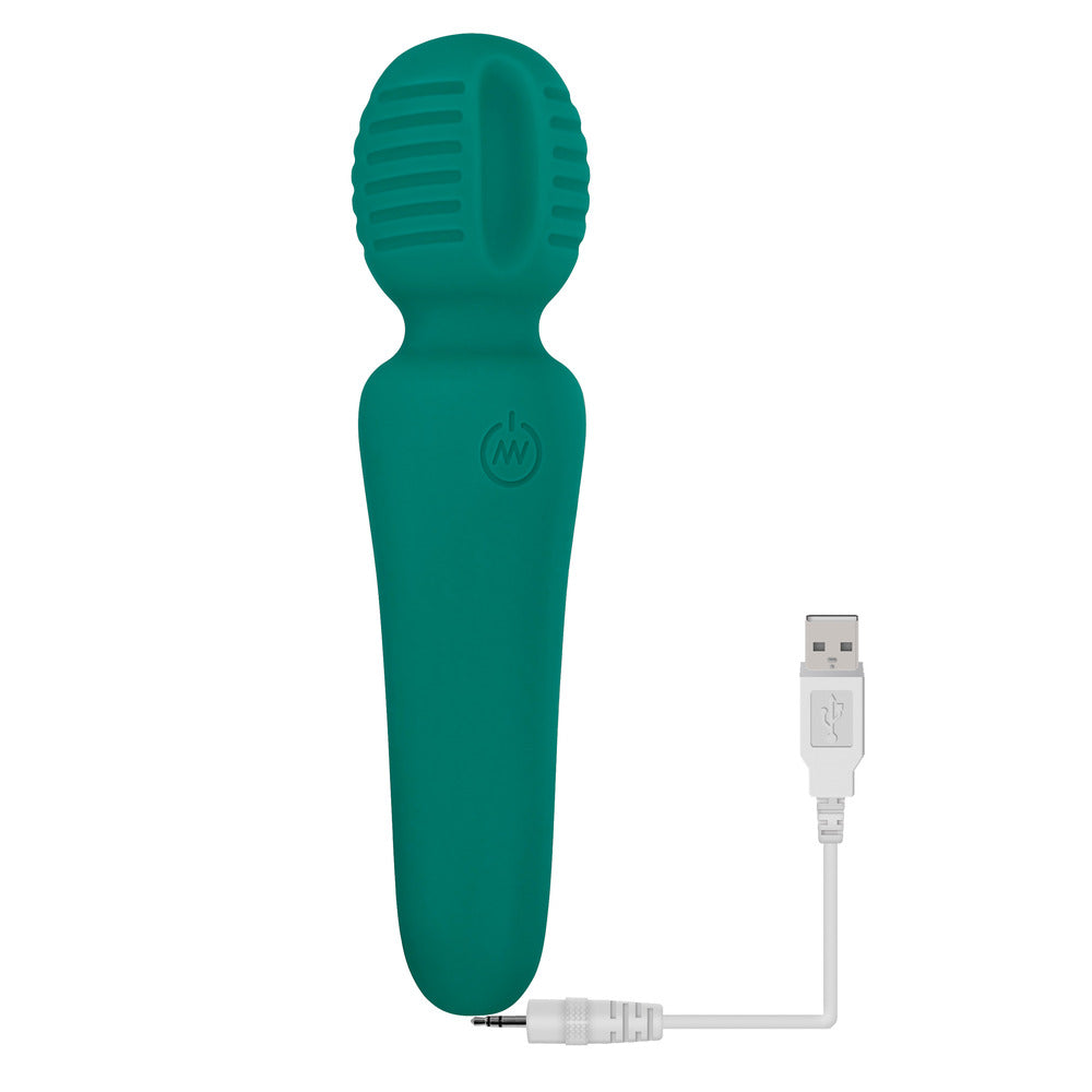 Adam And Eve Petite Private Pleasure Wand Green-2