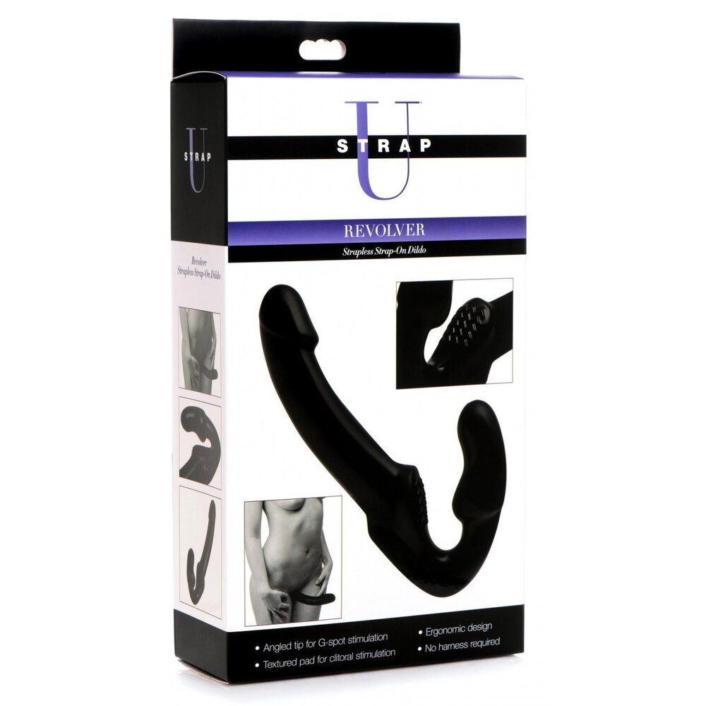 XR Revolver Strapless Strap On G Spot Dildo-3