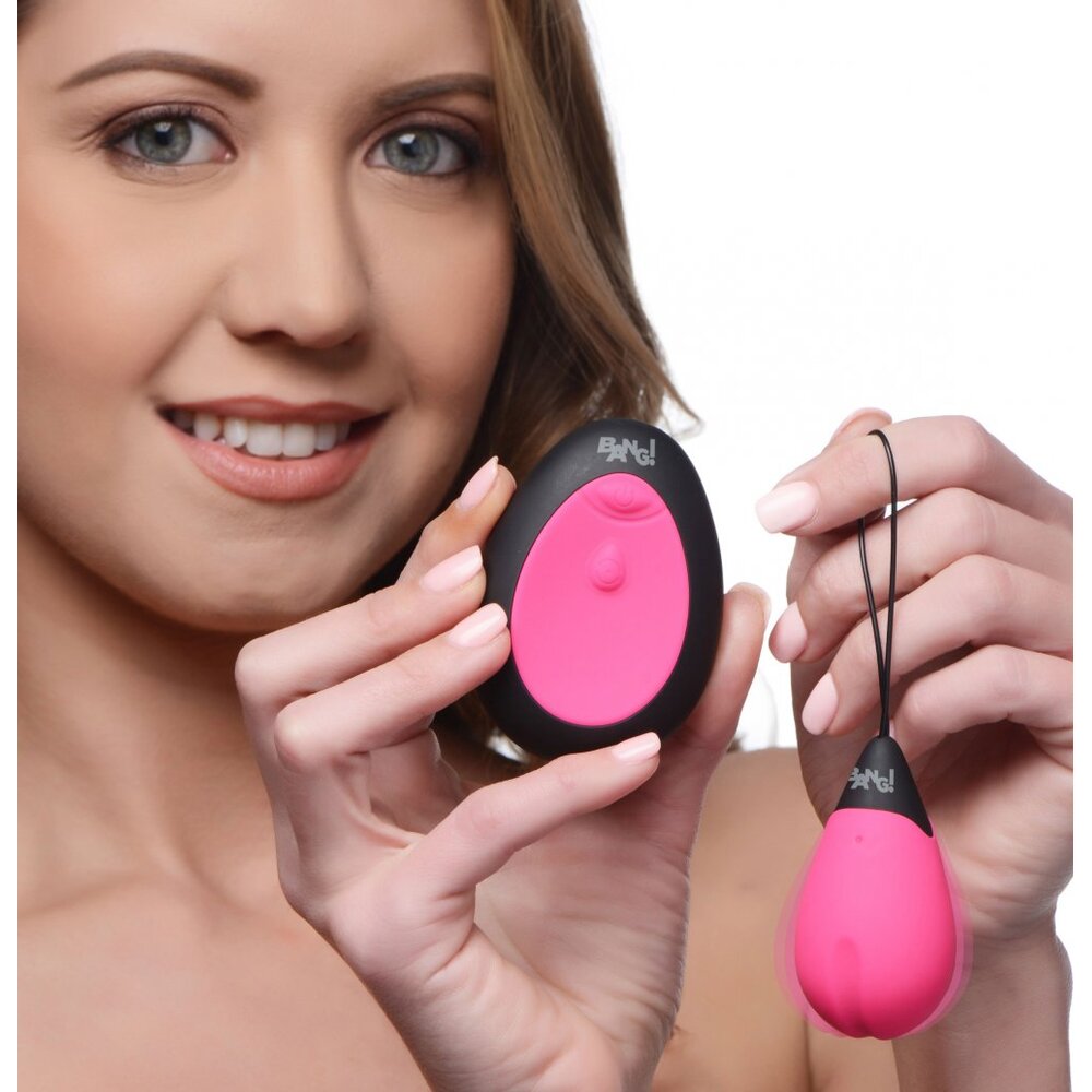 XR 10X Silicone Vibrating Egg Pink-2