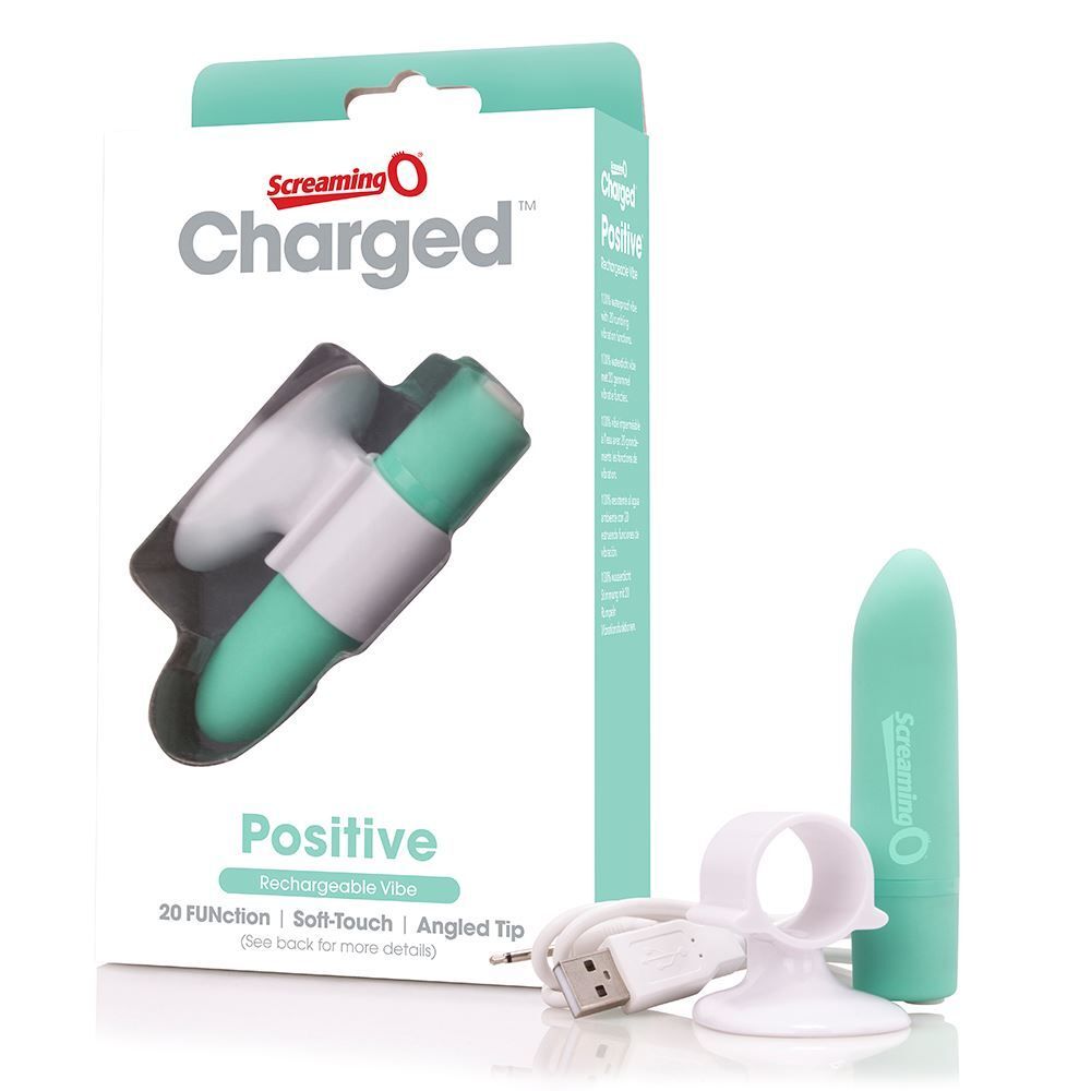 Screaming O Positive Rechargeable Mini Vibrator-2