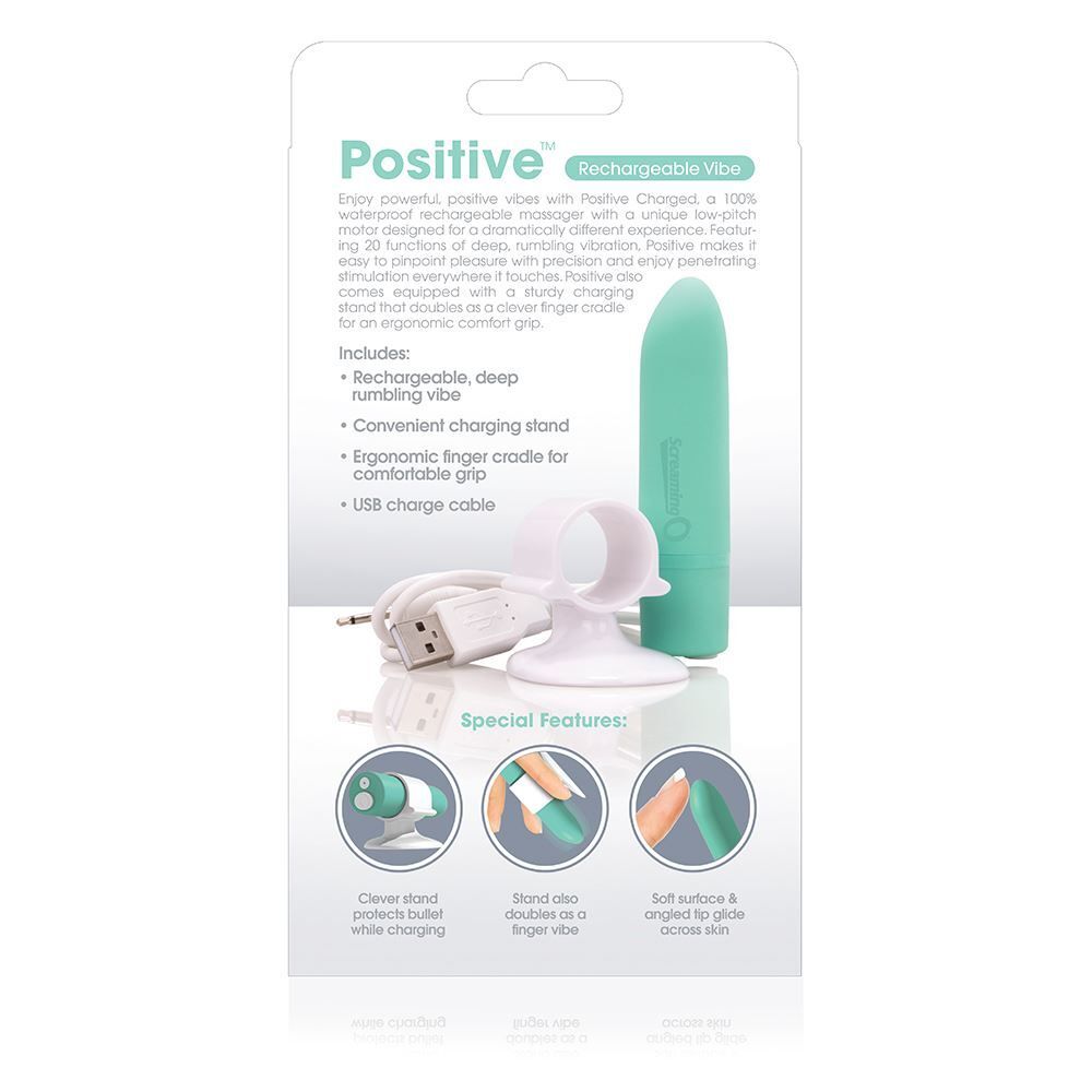 Screaming O Positive Rechargeable Mini Vibrator-3