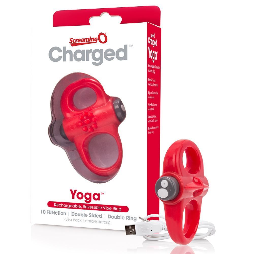 Screaming O Yoga Rechargeable Reversible Cock Ring-1