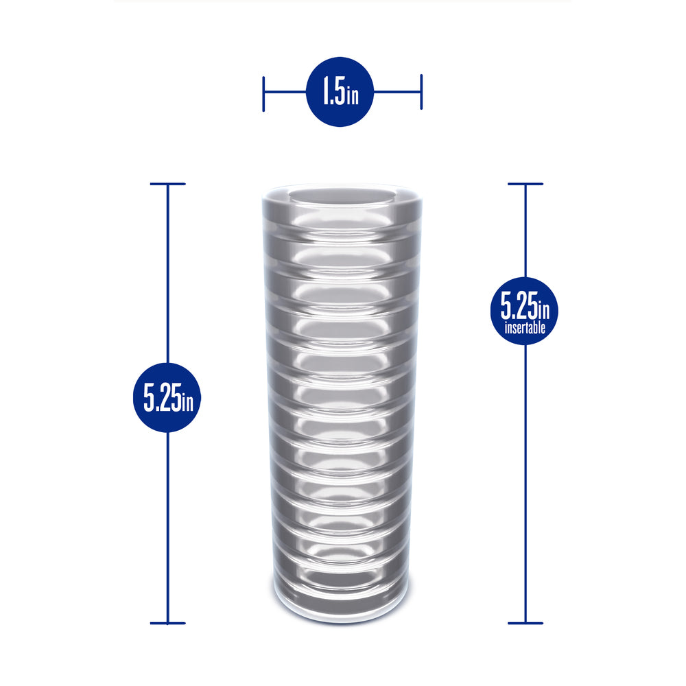 Rize Ribz Self Lubricating Stroker Clear-2