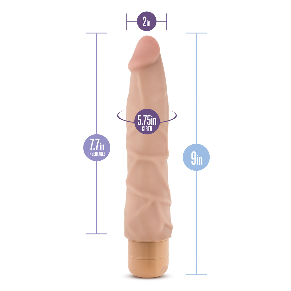 Dr Skin 9 Inch Cock Vibe Number 1-2