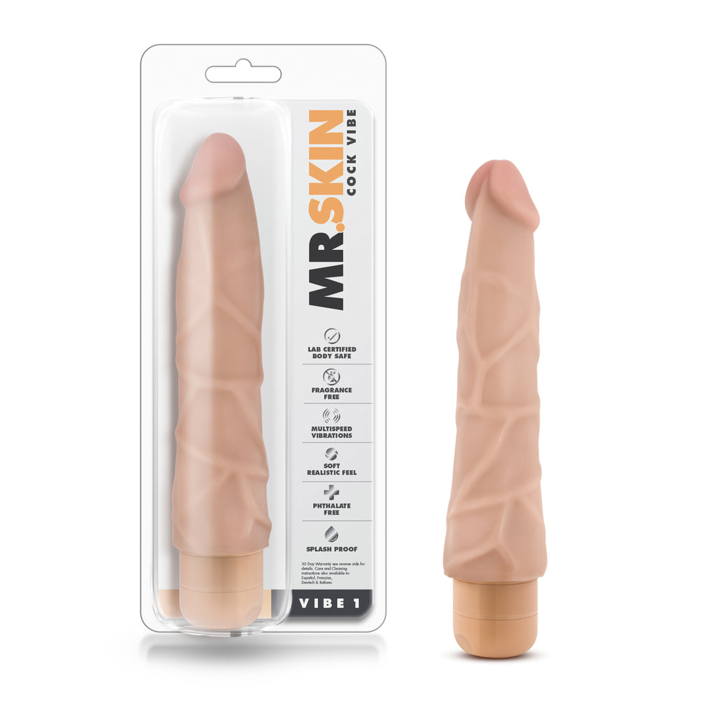 Dr Skin 9 Inch Cock Vibe Number 1-3