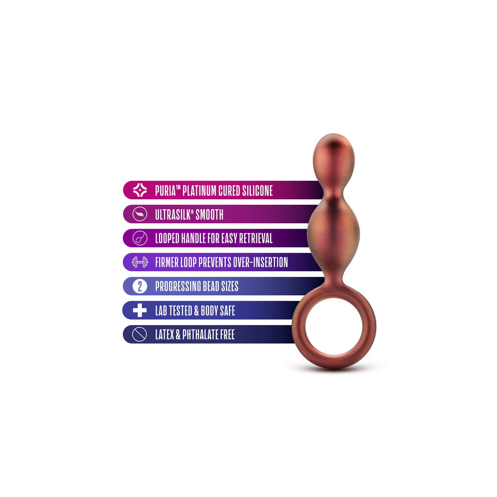 Anal Adventures Matrix Spiral Loop Butt Plug-3