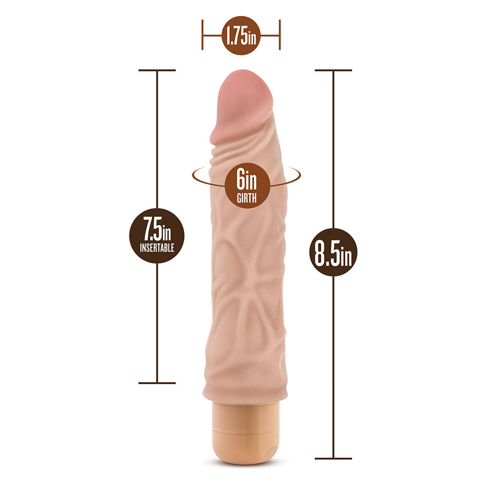 Dr. Skin Cock Vibe 10 Vibrating Dildo 8.5 Inches-3