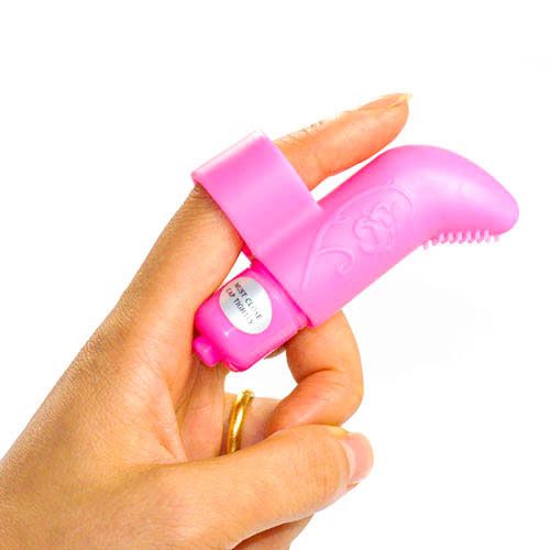 Pink Mini Finger Vibrator-0