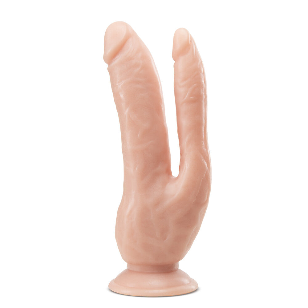 Dr. Skin Dual 8 Inch Dual Penetrating Dildo With Suction Cup-0