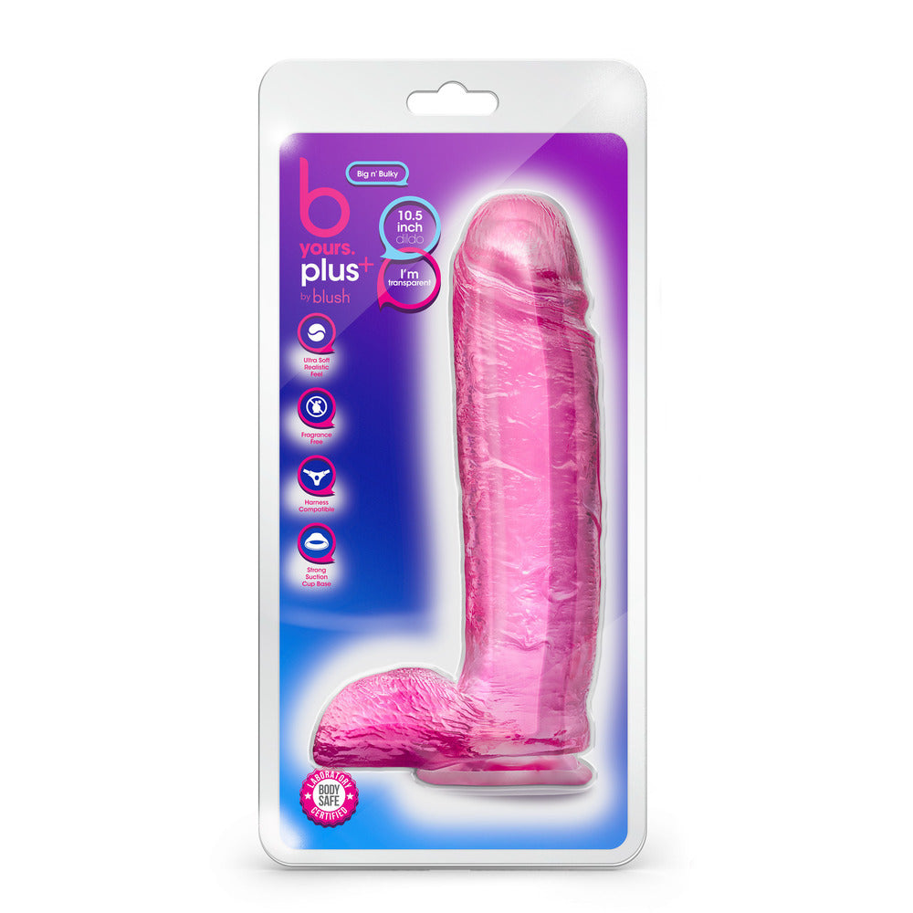 B Yours Plus Big N Bulky 10.5 Inch Dildo-3