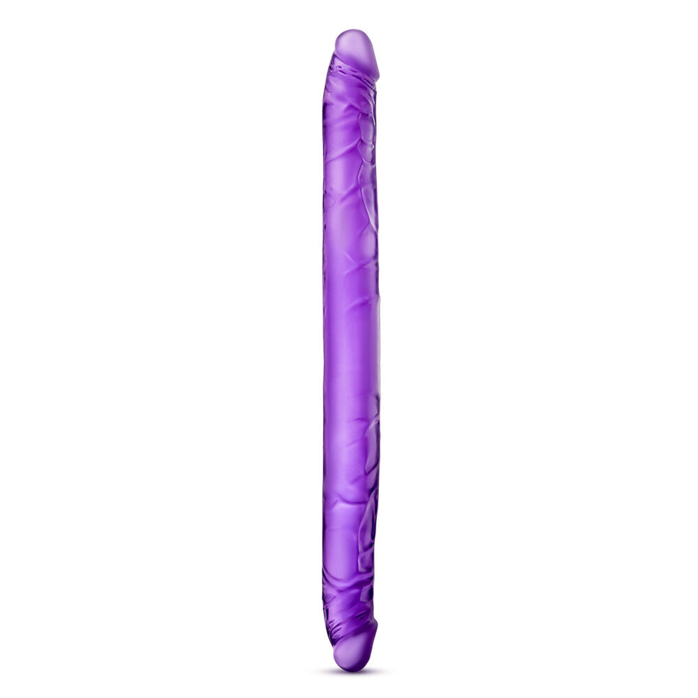 B Yours 16 Inch Purple Double Dildo-0