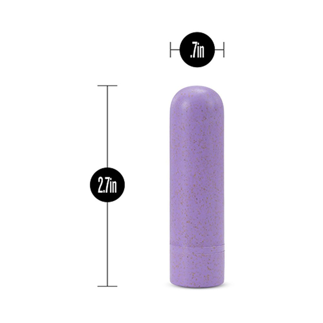 Gaia Biodegradable Rechargeable Eco Purple Bullet-2