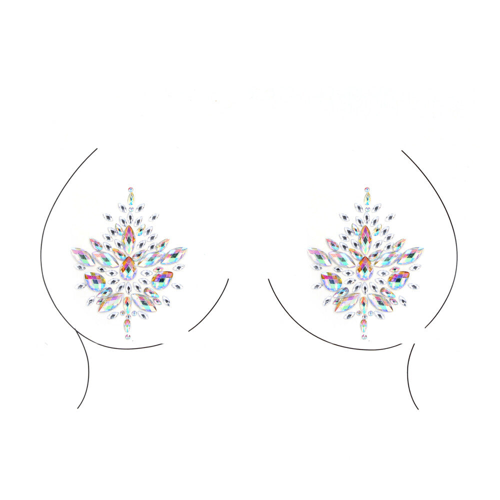 Dazzling Nipple Bling Sticker-0