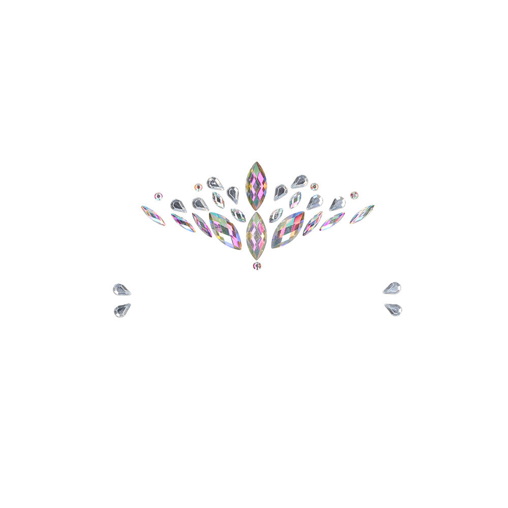 Le Desir Dazzling Crowned Face Bling Sticker-1