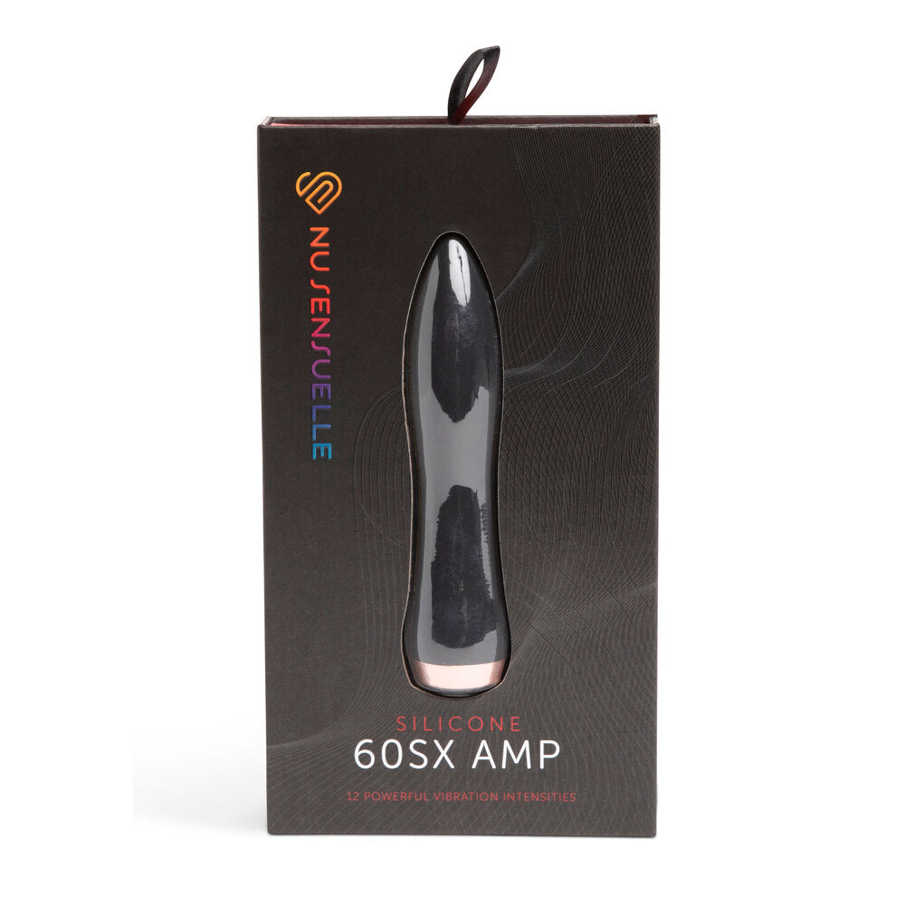 Nu Sensuelle Silicone 60SX AMP Bullet Black-2