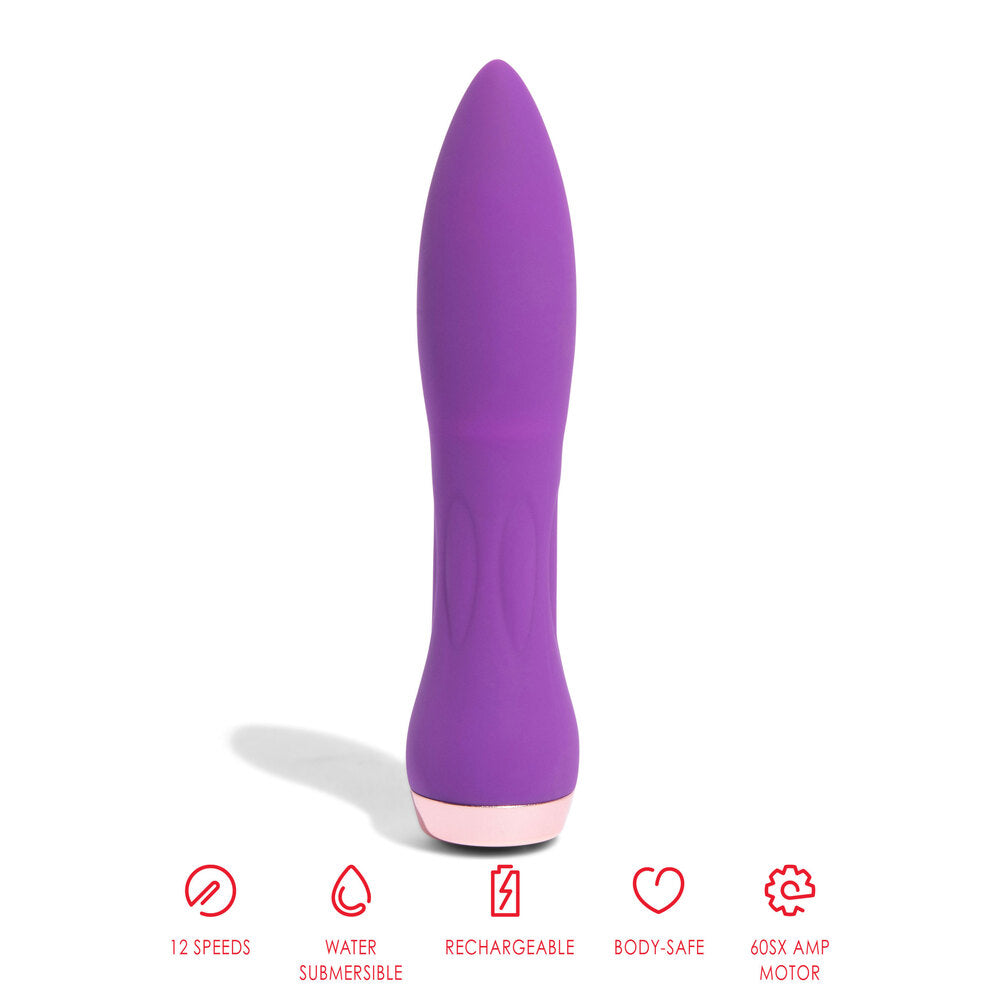 Nu Sensuelle Silicone 60SX AMP Bullet Purple-2