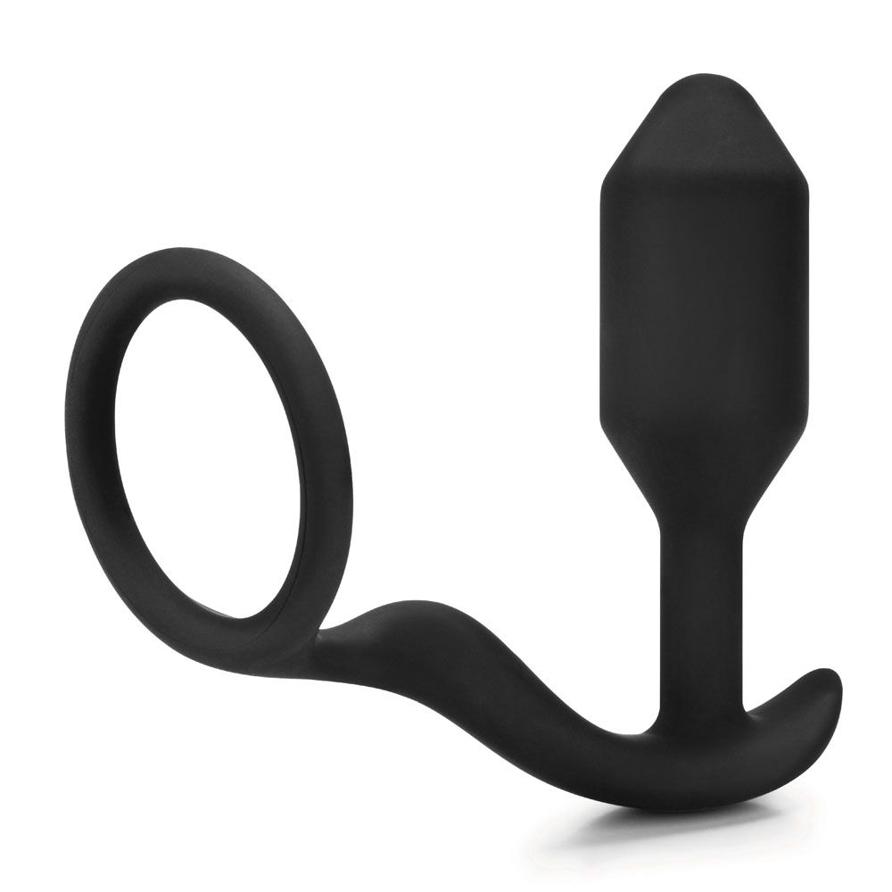 bVibe Snug And Tug Anal Plug And Cock Ring-0