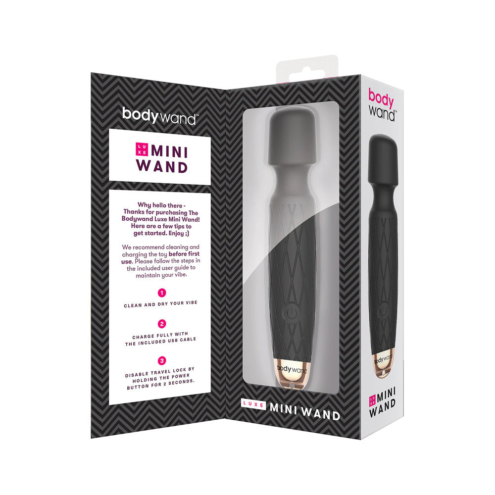 Bodywand Luxe Mini Wand Black-2