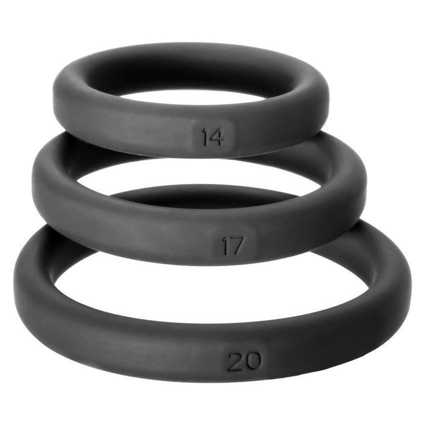 Perfect Fit XactFit Cock Ring Sizes 14, 17, 20-0