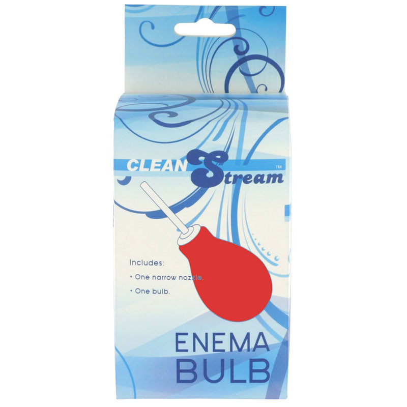 Clean Stream Red Enema Bulb-1