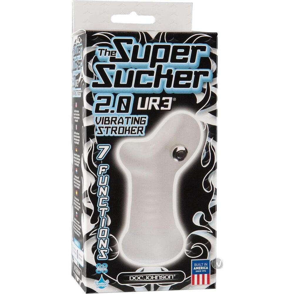 The Super Sucker Ribbed Waterproof Stroker Masturbator-1