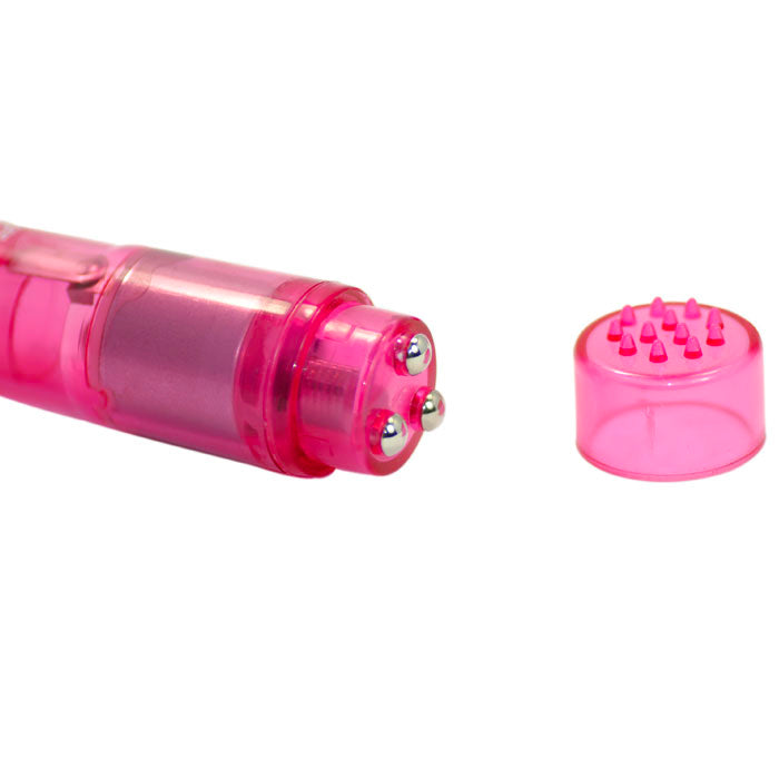 Pink Powerful Pocket Mini Vibrator-1