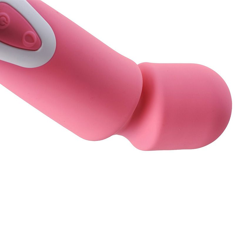 iWand 10 Speed Waterproof Rechargeable Wand Pink-2