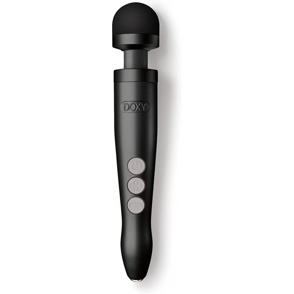 Doxy Die Cast 3 Rechargeable Wand Matte Black-0