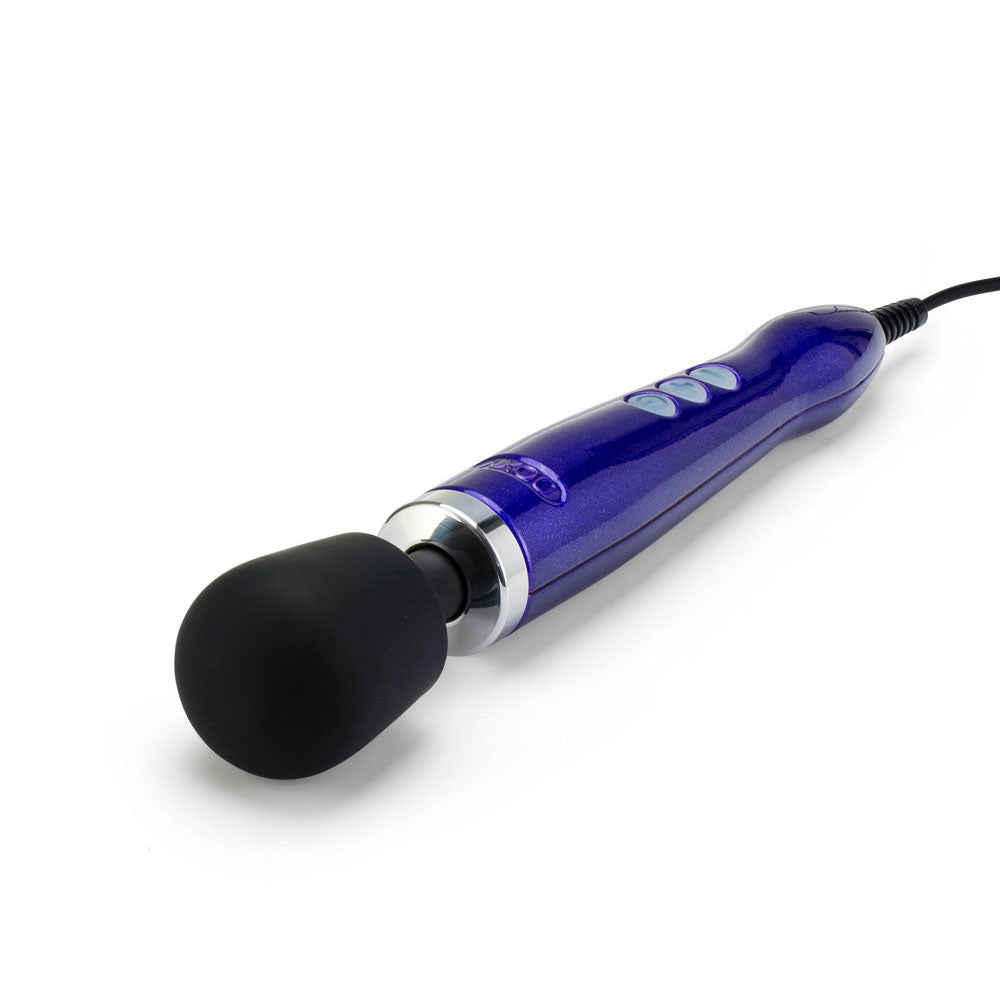 Doxy Die Cast Wand Massager PURPLE UK Plug-1