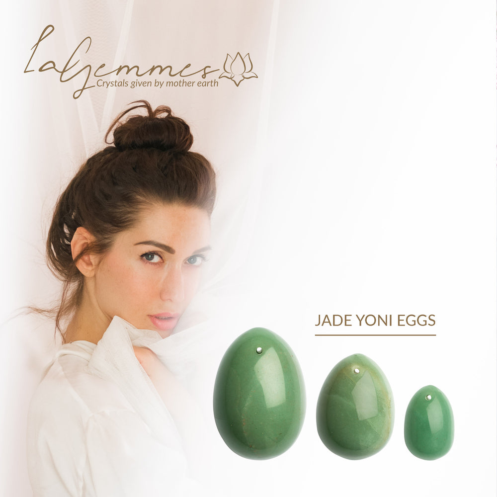 La Gemmes Yoni Egg Set Jade-2