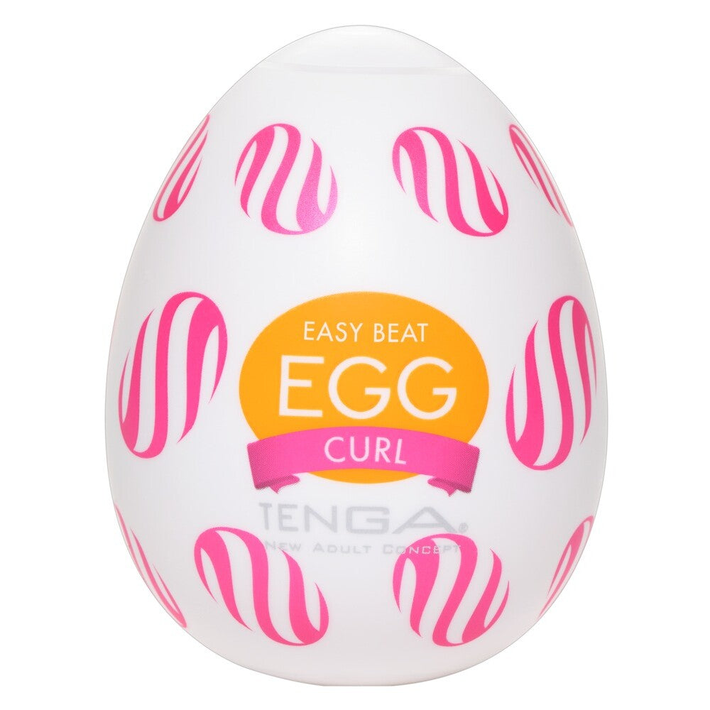 Tenga Curl Egg Masturbator-0