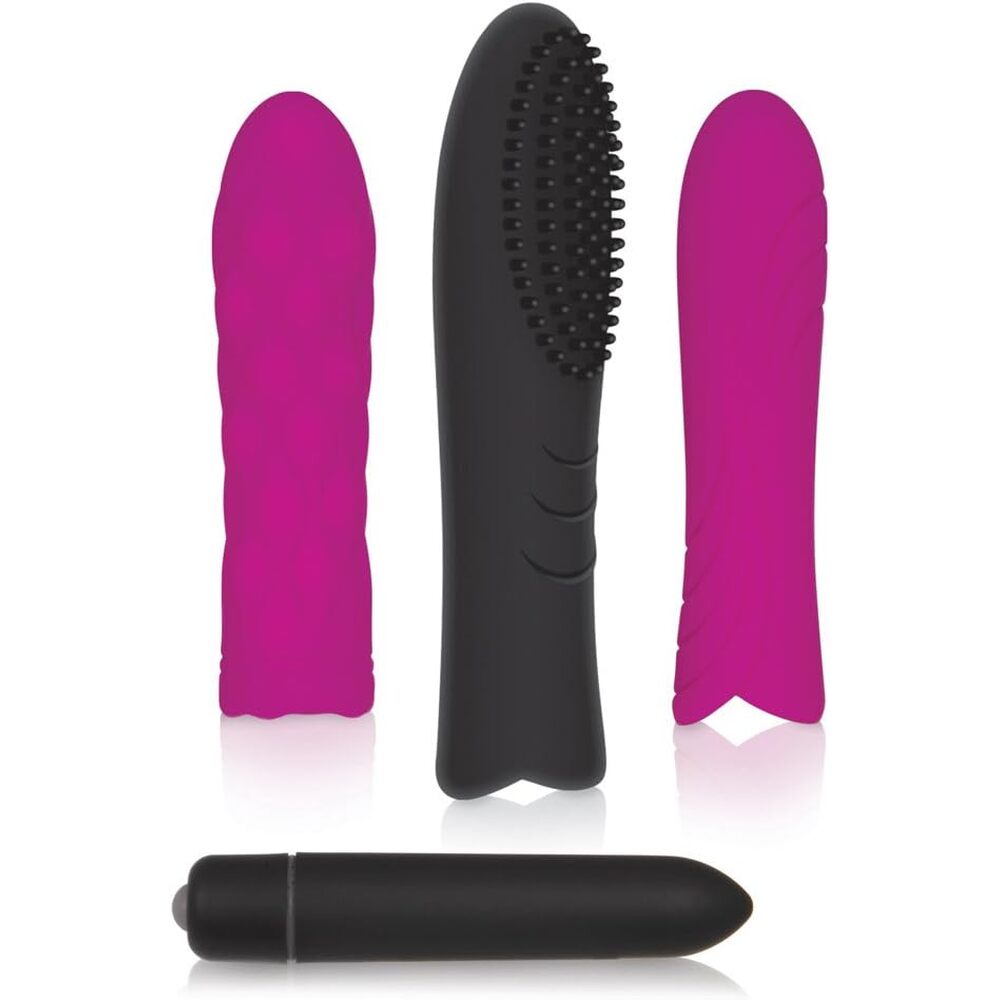 Evolved Trio Pleasure Sleeve Kit With Bullet-1