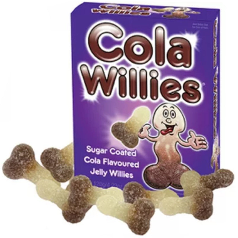 Sugar Coated Cola Flavoured Jelly Willies-0