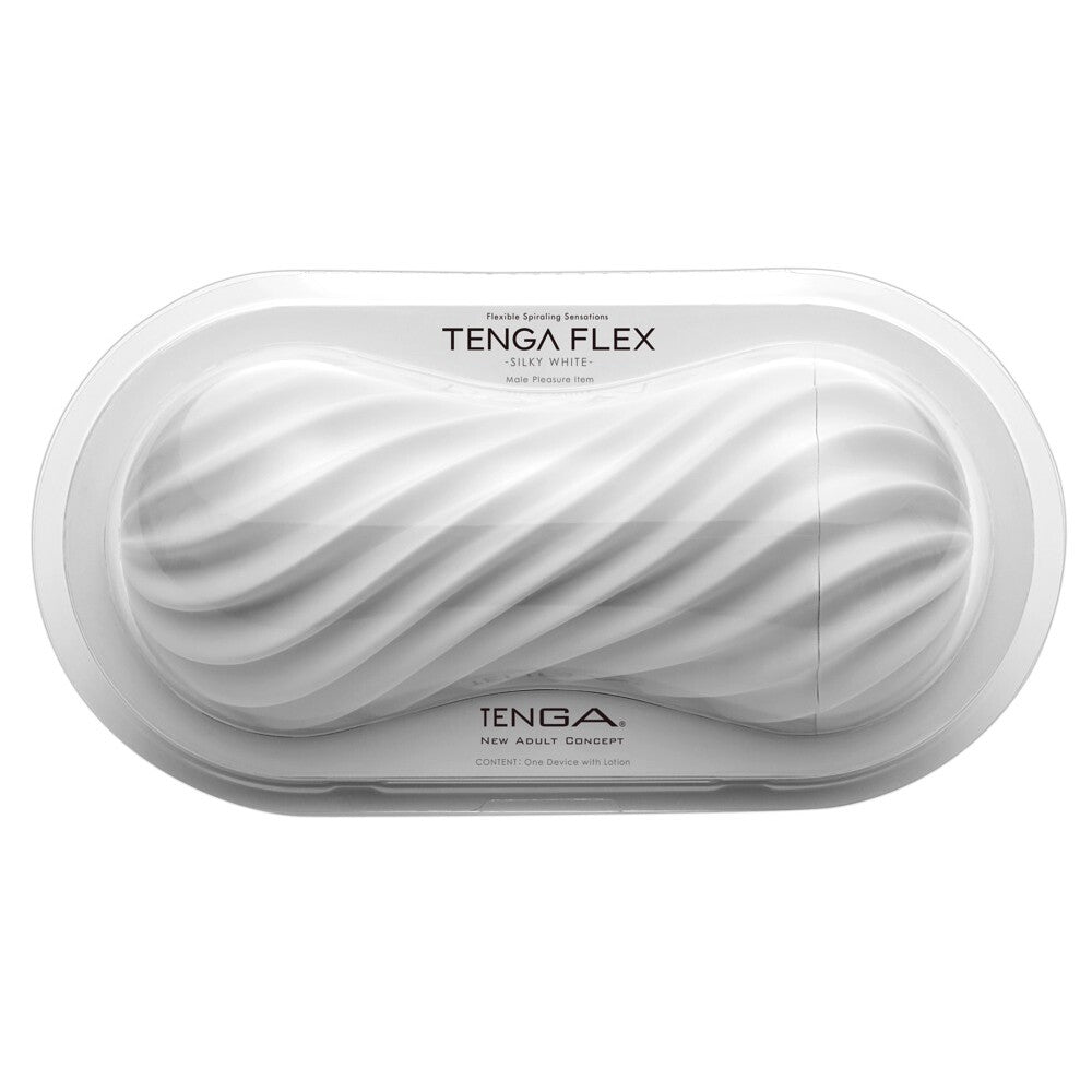 Tenga Flex Silky White Masturbator-0