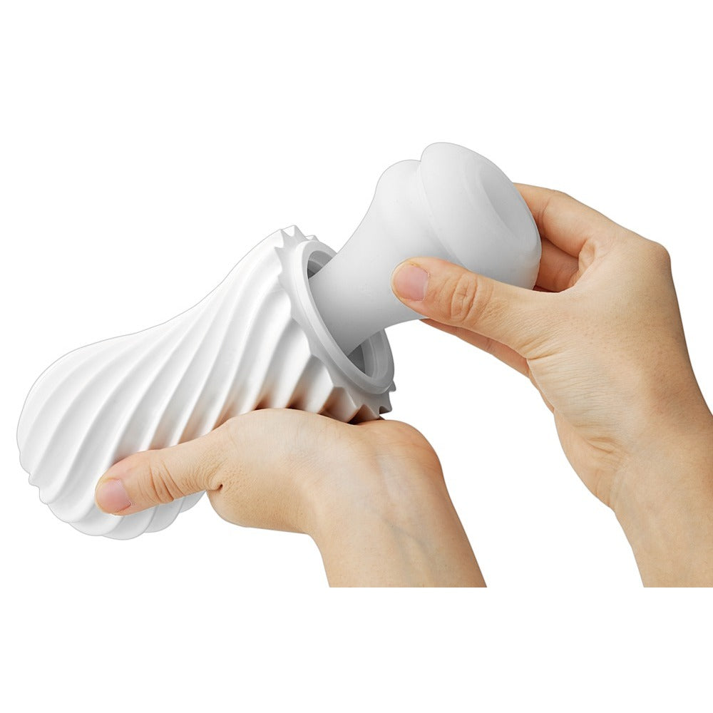 Tenga Flex Silky White Masturbator-2