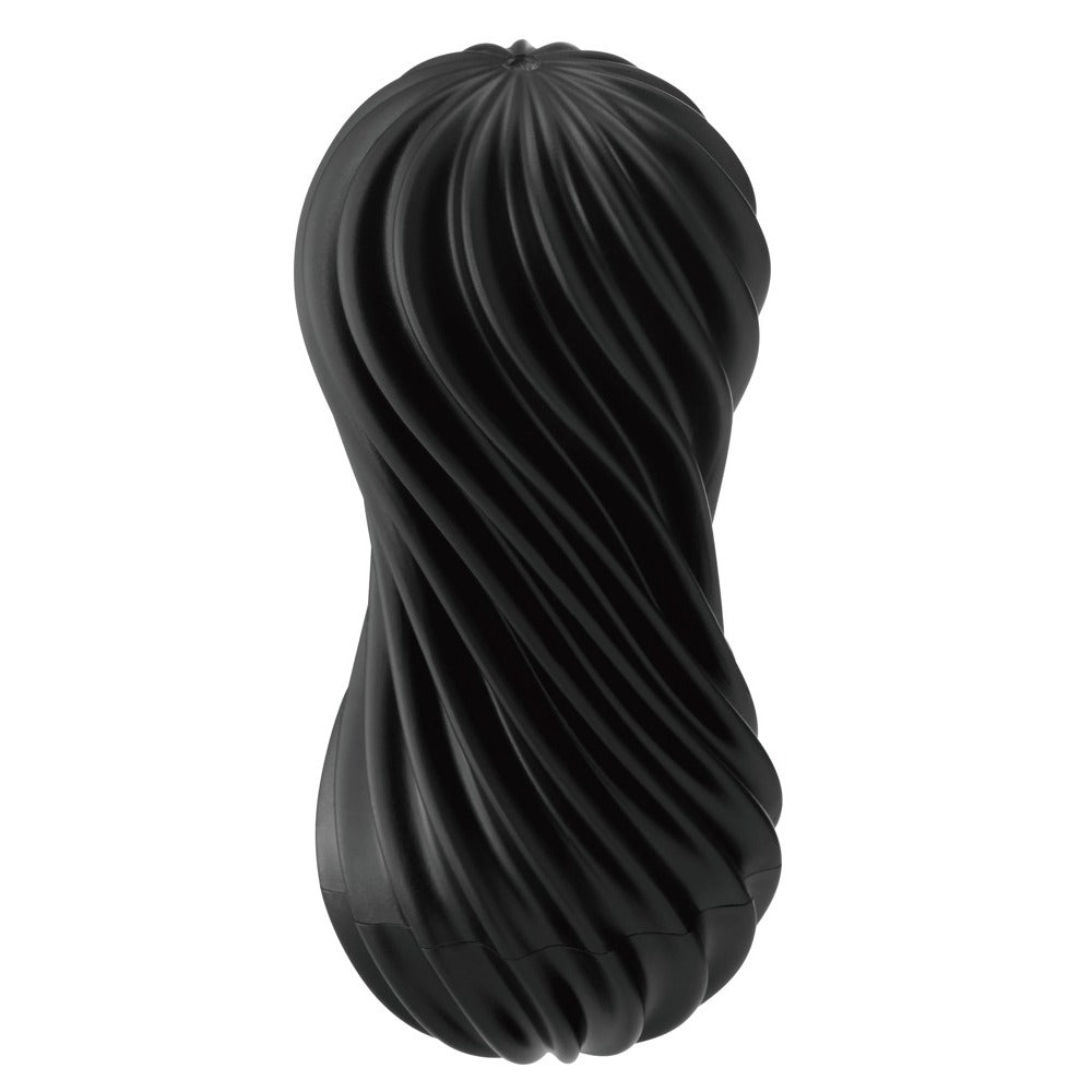 Tenga Flex Rocky Black Masturbator-1