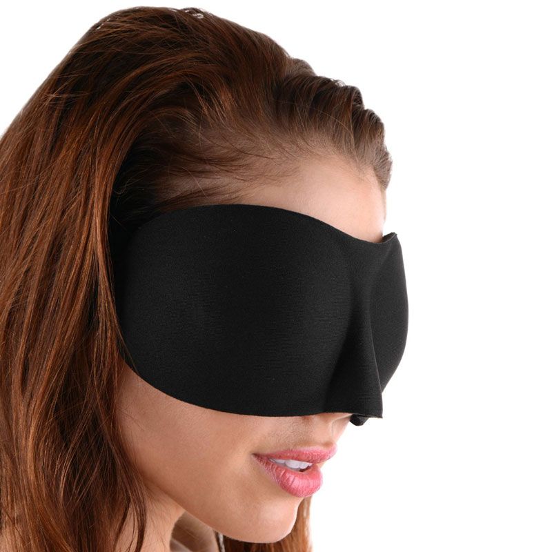 Frisky Deluxe Black Out Blindfold-0