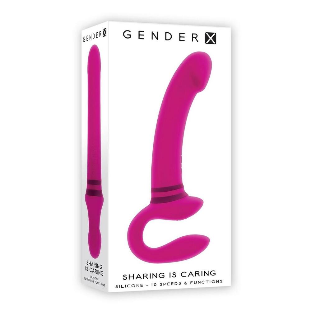 Gender X Sharing Is Caring Rechargeable Silicone Dual Vibrator-3