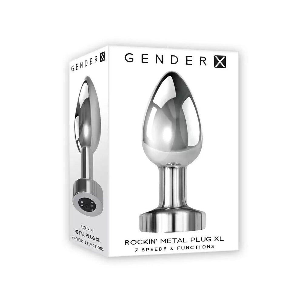 Gender X Rockin Metal Anal Plug XL-3