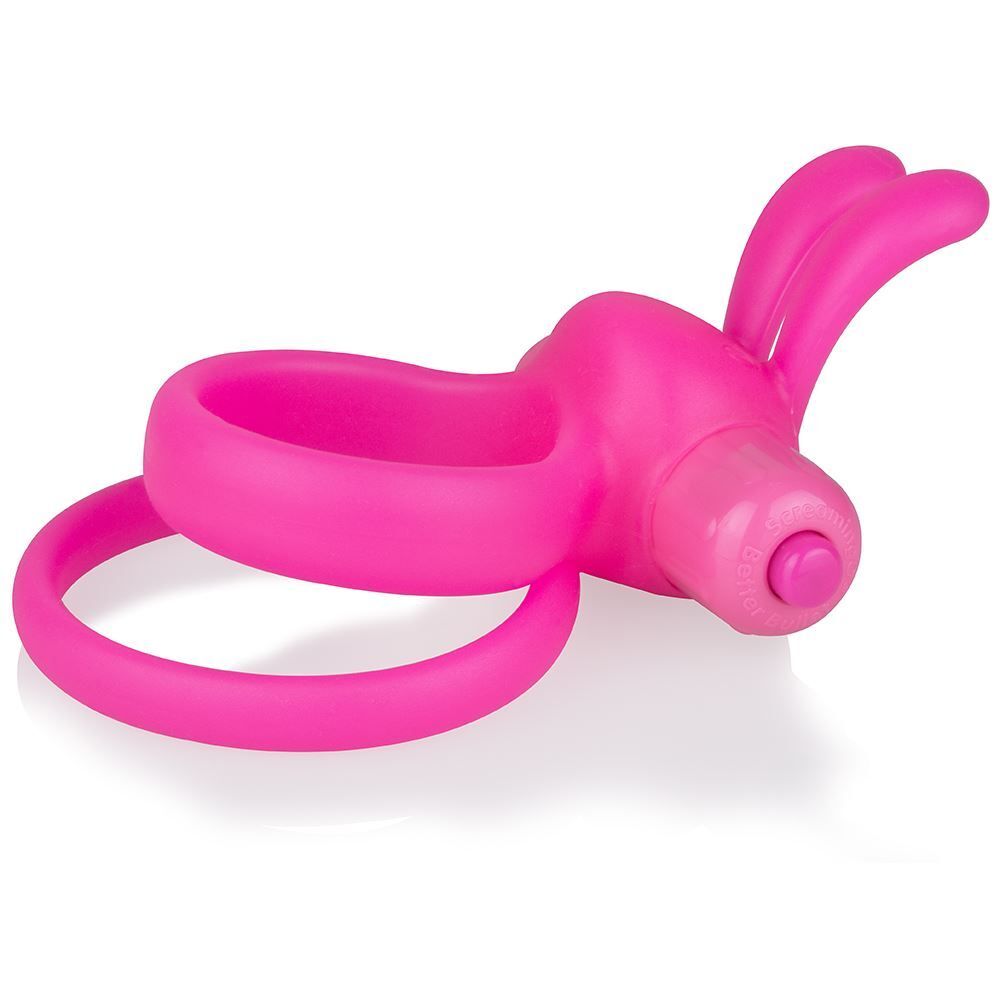 Screaming O OHare XL Vibrating Cock Ring Pink-2