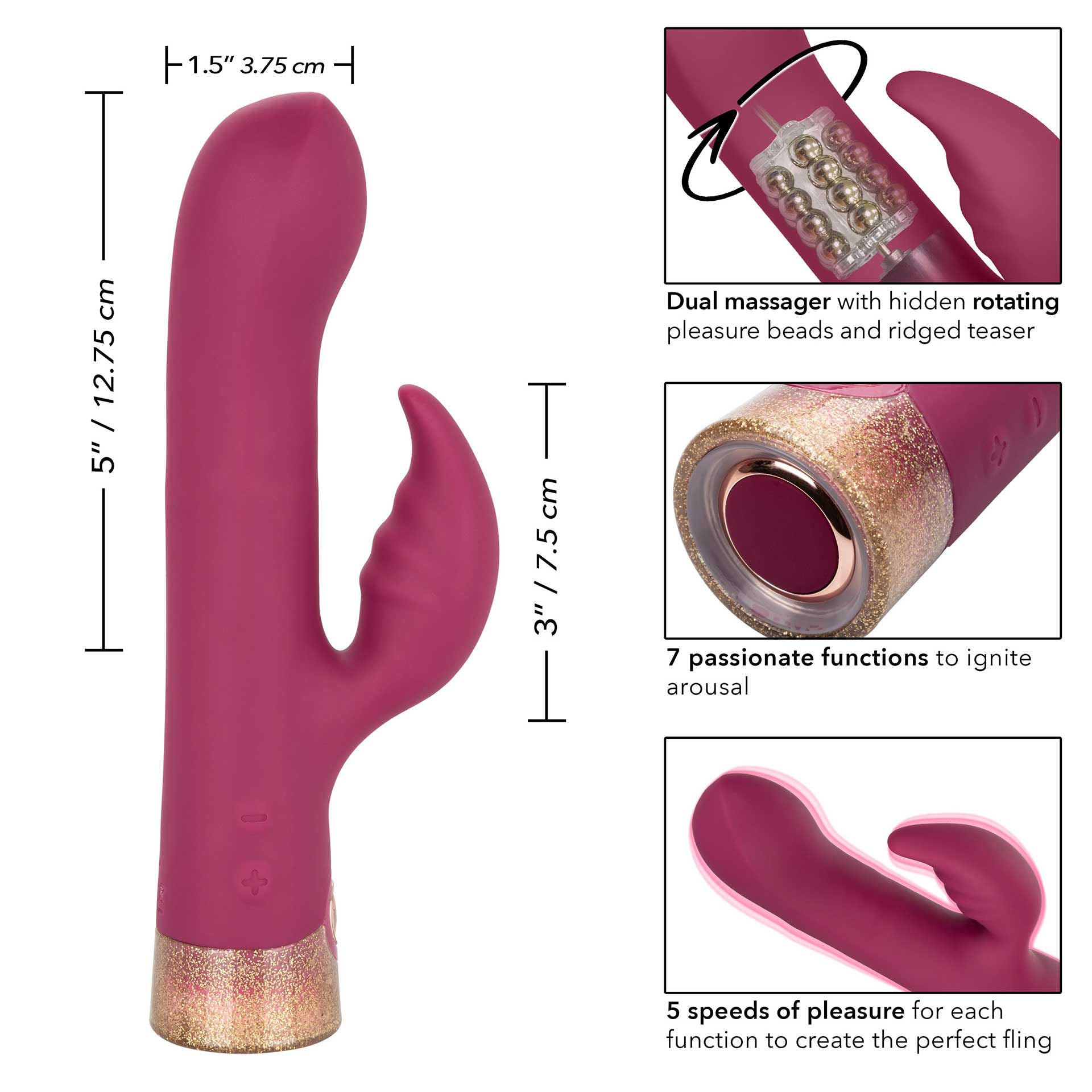 Jopen Starstruck Affair Rabbit Vibrator-3