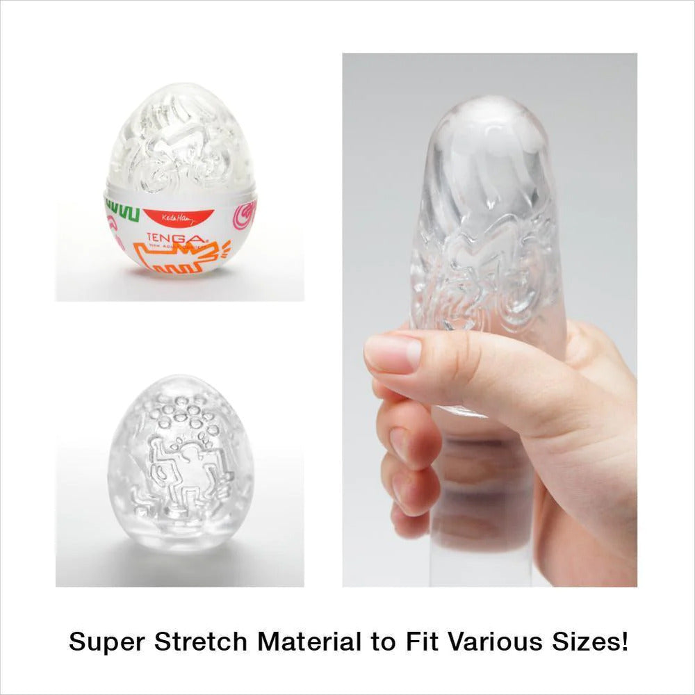 Tenga Keith Haring Dance Egg Masturbator-2