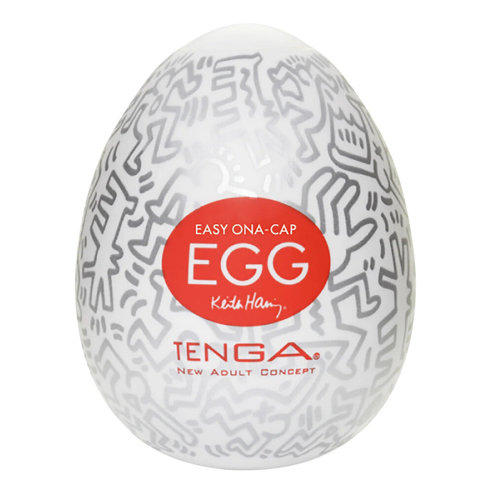 Tenga Keith Haring Party Egg Masturbator-0