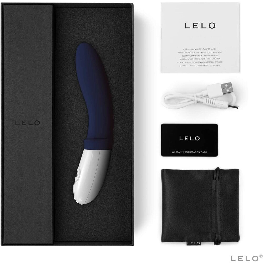 Lelo Billy 2 Rechargeable Prostate Massager Deep Blue-1