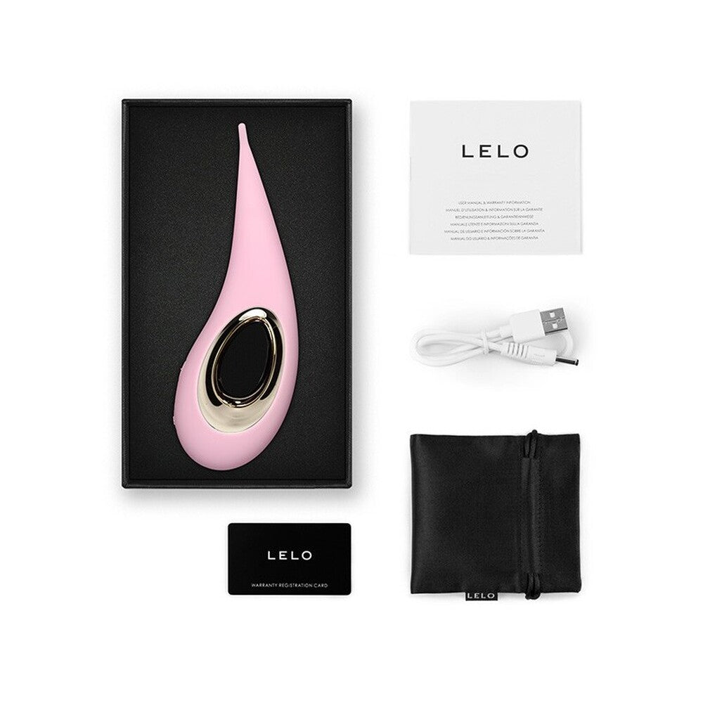 Lelo Dot Elliptical Clitoral Stimulator Pink-3