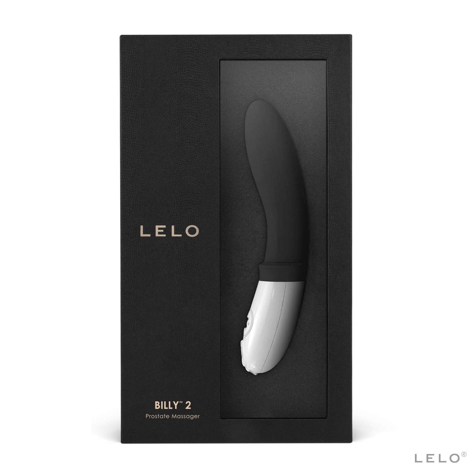 Lelo Billy 2 Deep Black Luxury Rechargeable Prostate Massager-1