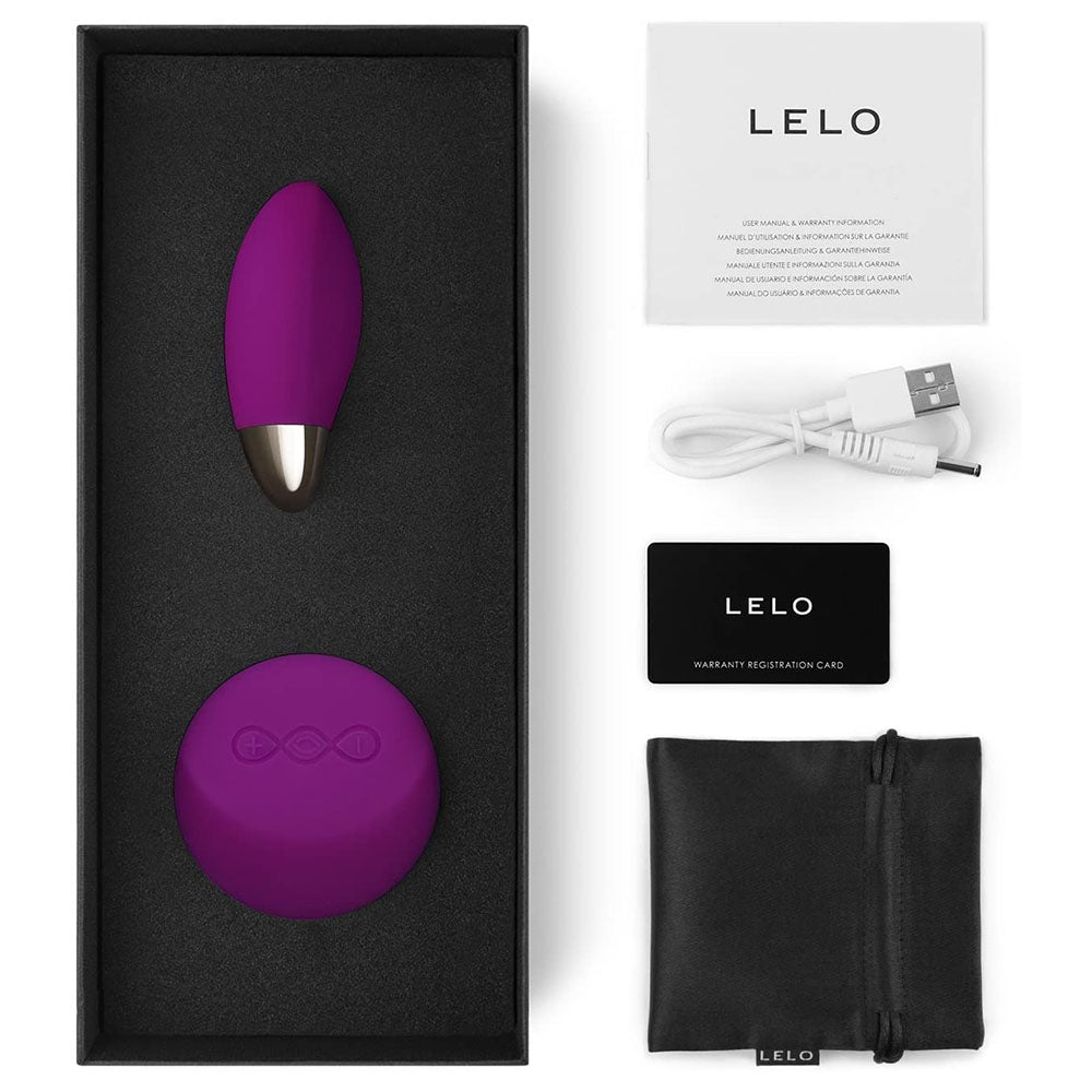 Lelo Lyla 2 Deep Rose Vibrating Bullet-1